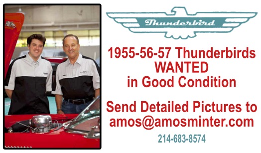 1955-1957 Thunderbirds Wanted